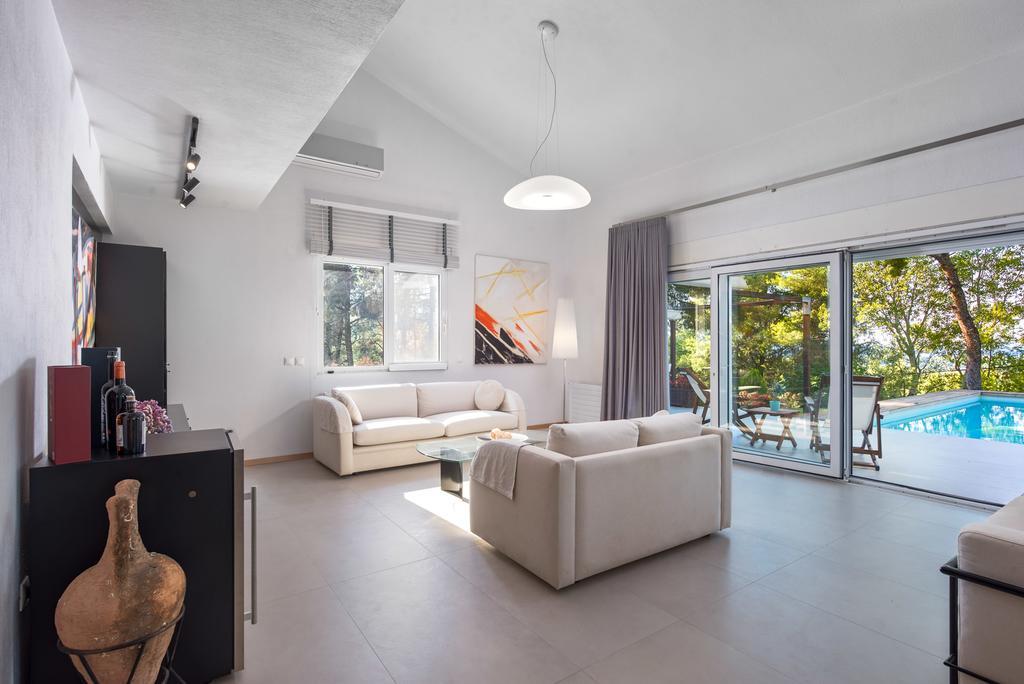 סאני ביץ' The White Villa At Sani מראה חיצוני תמונה
