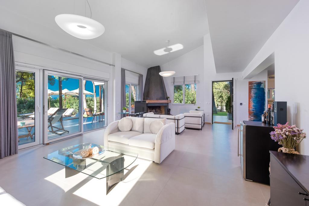 סאני ביץ' The White Villa At Sani מראה חיצוני תמונה