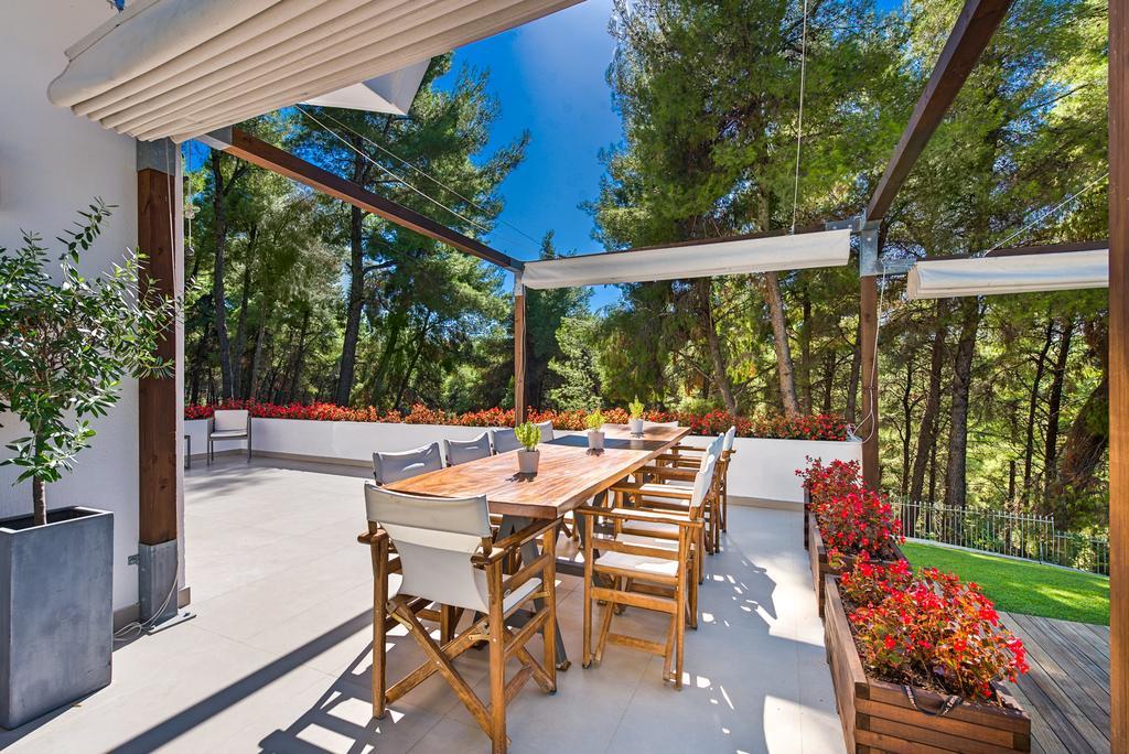 סאני ביץ' The White Villa At Sani מראה חיצוני תמונה